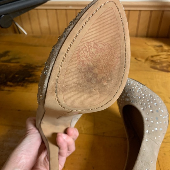 💋Vince Camuto Suede Pump Blush 7.5 - Picture 10 of 15